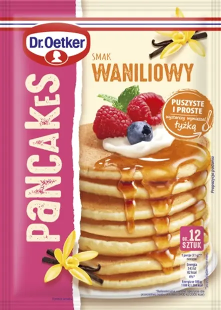 Pancakes smak waniliowy Dr. Oetkera