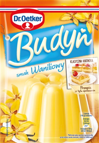 Budyniu smak waniliowy Dr. Oetkera