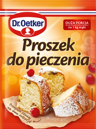 Proszku do pieczenia 30 g Dr. Oetkera