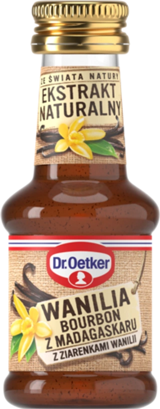 Ekstraktu naturalnego Wanilia Bourbon z Madagaskaru Dr. Oetkera