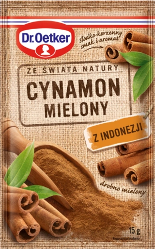 Cynamonu mielonego z Indonezji Dr. Oetkera
