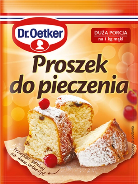 Proszku do pieczenia 30 g Dr. Oetkera