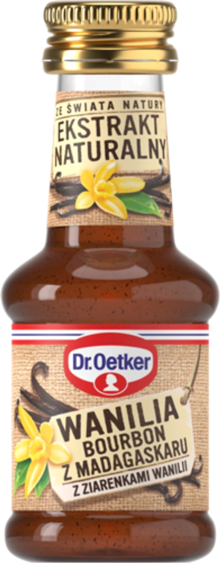 Ekstraktu naturalnego Wanilia Bourbon z Madagaskaru Dr. Oetkera