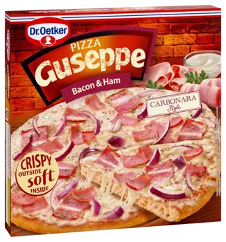 Dr. Oetker Pizza Guseppe Bacon & Ham Carbonara style