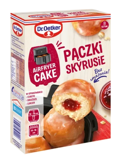 Dr. Oetker Pączki Skyrusie Airfryer Cakes