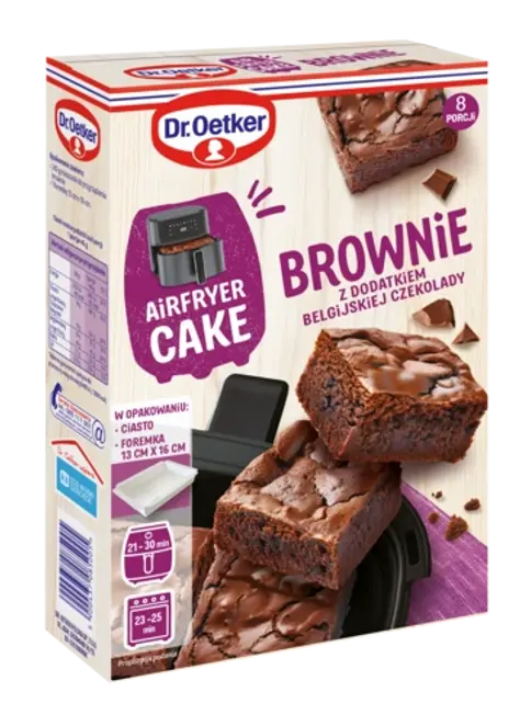 Dr. Oetker Brownie Airfryer Cake