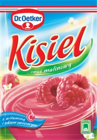 Kisielu smak malinowy Dr. Oetkera