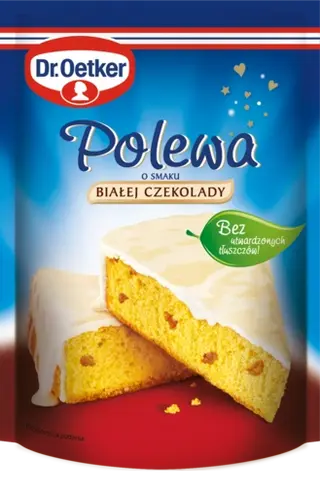 Polewy gotowej białej Dr. Oetkera