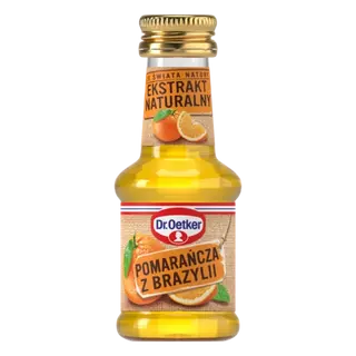 Ekstraktu naturalnego Pomarańcza z Brazylii Dr. Oetkera