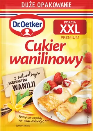 Cukru wanilinowego XXL Dr. Oetkera