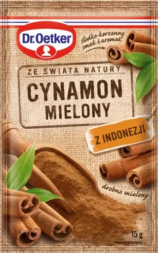 Cynamonu mielonego z Indonezji Dr. Oetkera