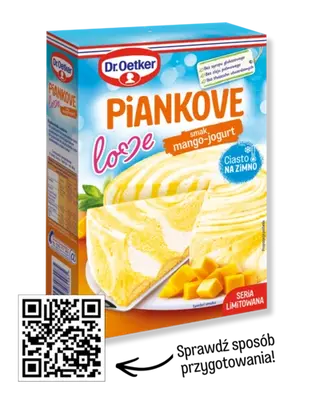 Ciasta na zimno Piankove Love smak mango-jogurt