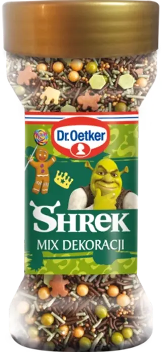 Posypki cukrowej Shrek Dr. Oetkera