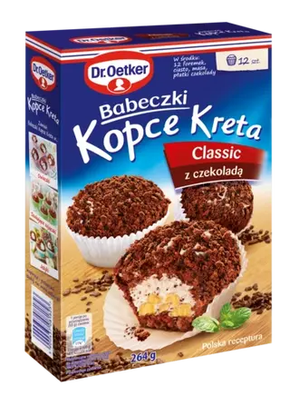 Babeczek Kopce Kreta Dr. Oetkera