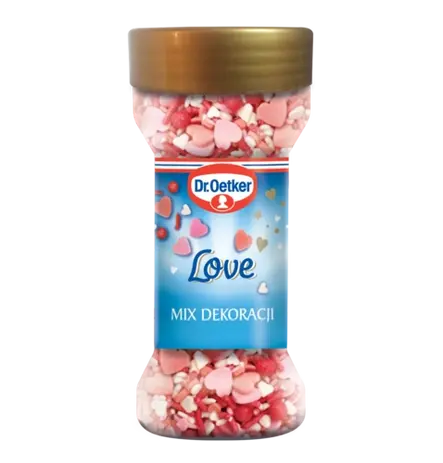 Love mixu dekoracji Dr. Oetkera