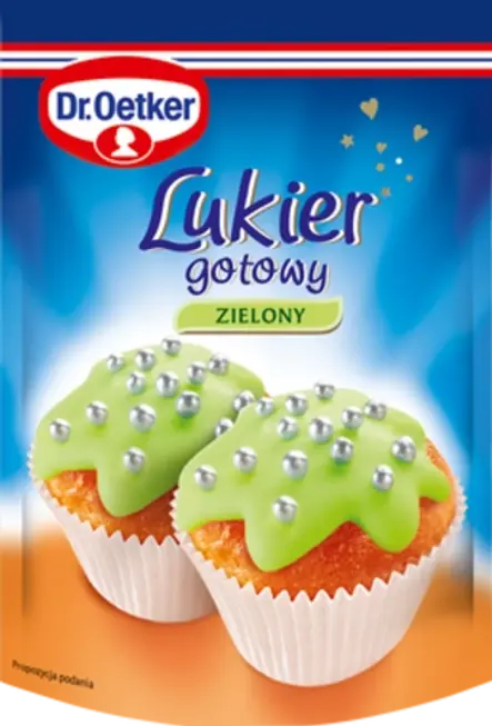 Lukru gotowego zielonego Dr. Oetkera