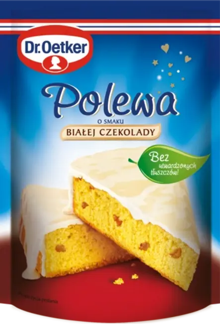 Polewy gotowej białej Dr. Oetkera