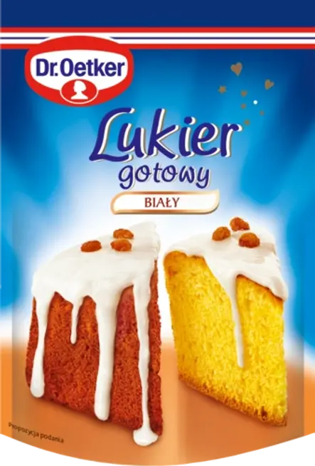 Lukru gotowego białego Dr. Oetkera