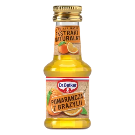 Ekstraktu naturalnego Pomarańcza z Brazylii Dr. Oetkera