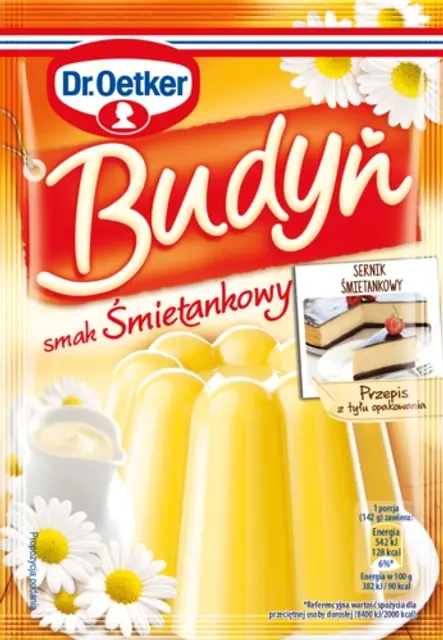 Budyniu smak śmietankowy Dr. Oetkera