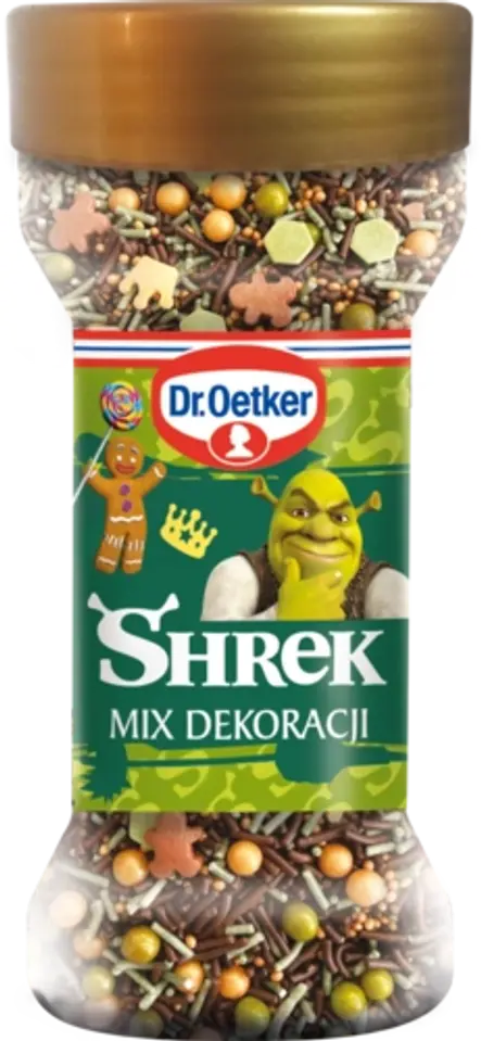Posypki cukrowej Shrek Dr. Oetkera
