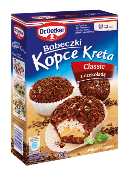Babeczek Kopce Kreta Dr. Oetkera