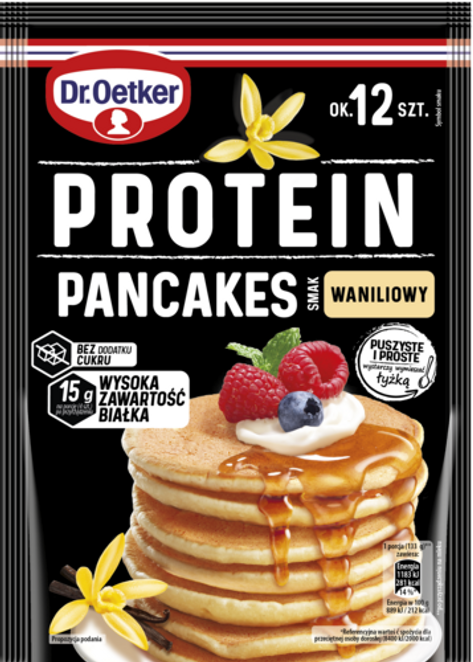 Dr. Oetker Pancakes proteinowe smak waniliowy