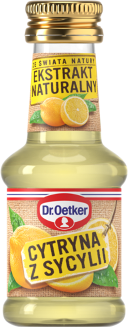 Dr. Oetker Ekstrakt naturalny Cytryna z Sycylii
