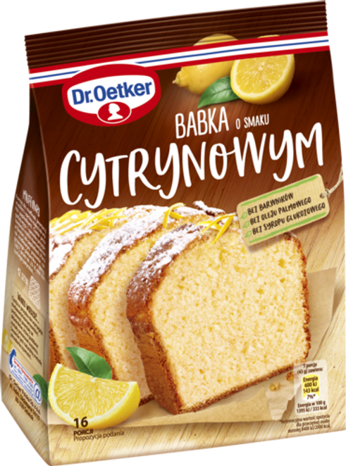 Dr. Oetker Babka o smaku cytrynowym