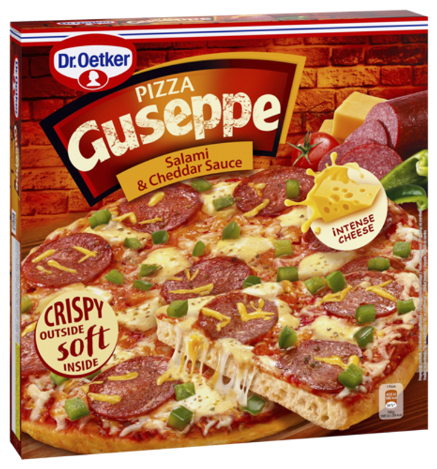 Dr. Oetker Guseppe Salami & Cheddar Sauce