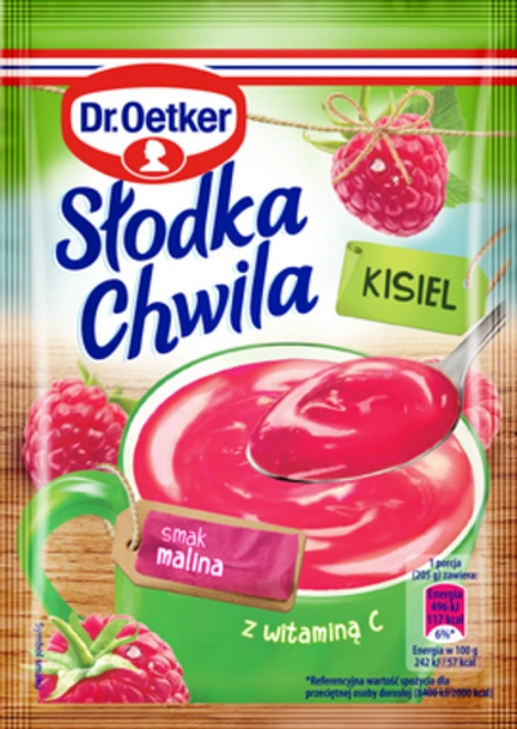 Dr. Oetker Słodka Chwila Kisiel smak malina