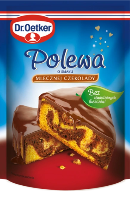 Dr. Oetker Polewa o smaku mlecznej czekolady
