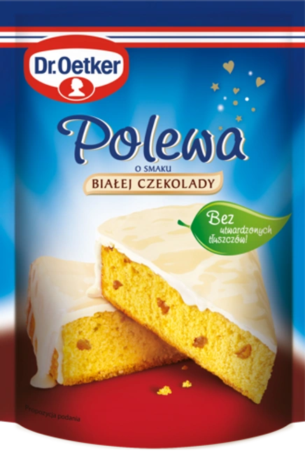Dr. Oetker Polewa o smaku białej czekolady