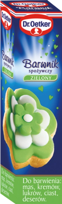 Dr. Oetker Barwnik spożywczy w żelu zielony