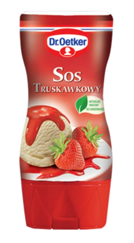 Sosu truskawkowego Dr. Oetkera