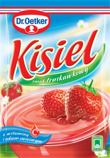 Kisielu smak truskawkowy Dr. Oetkera