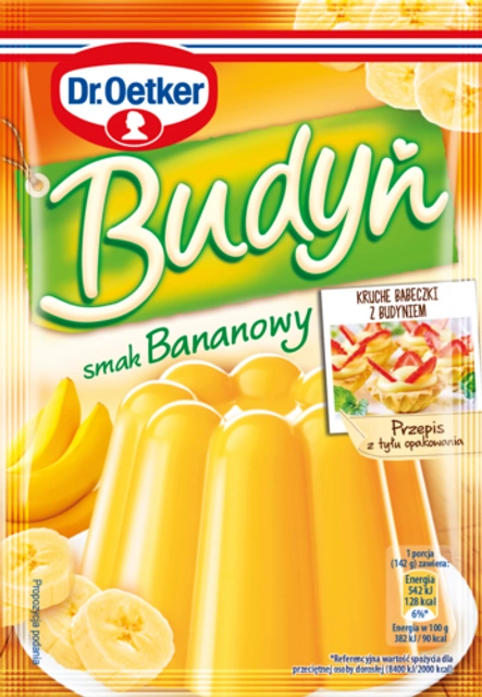 Budyniu smak bananowy Dr. Oetkera