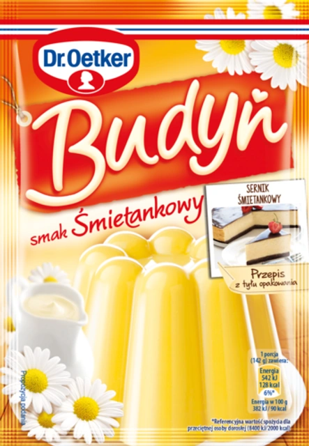 Budyniu smak śmietankowy Dr. Oetkera