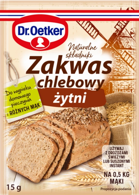 Zakwasu chlebowego żytniego Dr. Oetkera