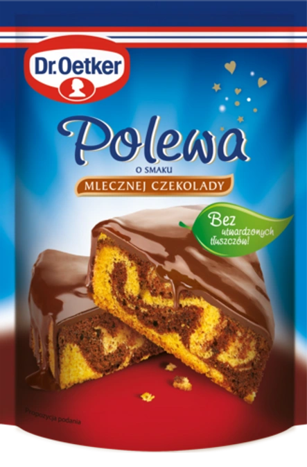 Polewy gotowej mlecznej Dr. Oetkera