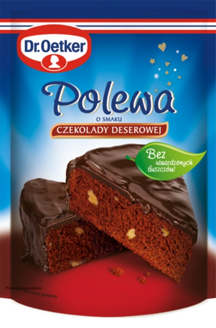 Polewy gotowej deserowej Dr. Oetkera