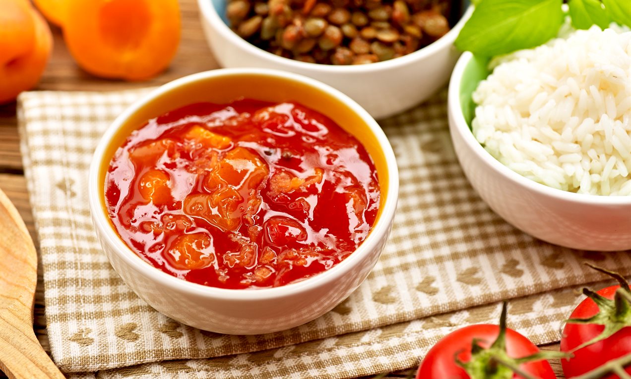 Chutney morelowo-pomidorowy