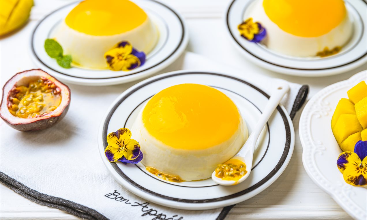Panna Cotta Jajko Sadzone