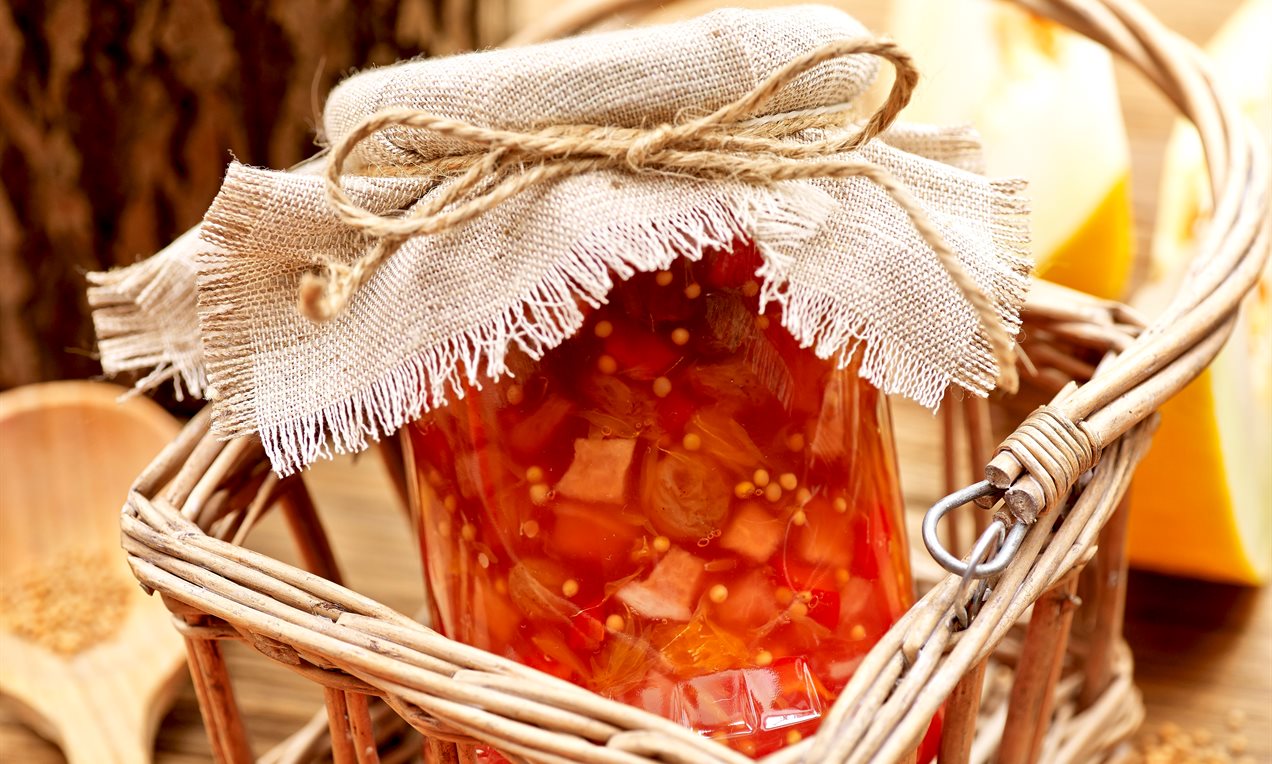 Chutney z melona i papryki