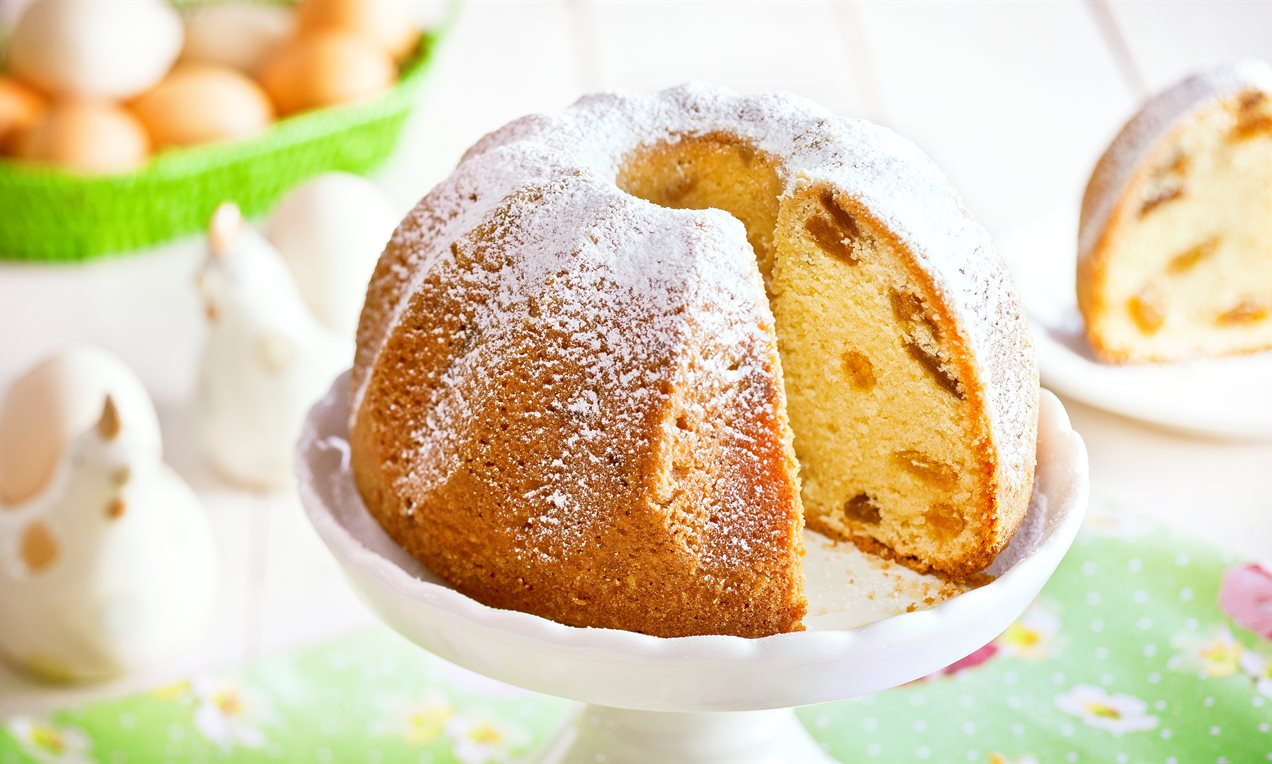 Babka z rodzynkami