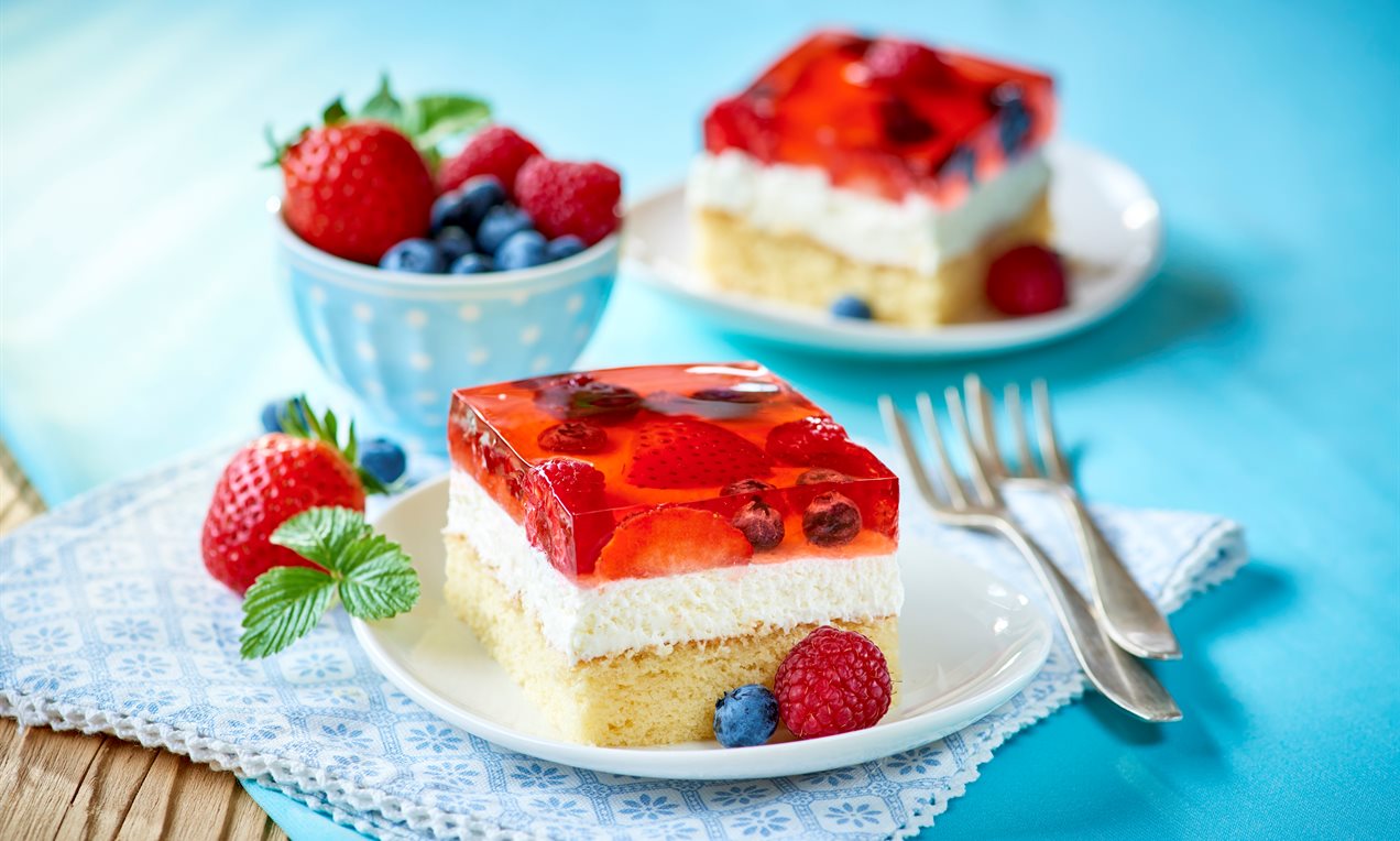 Bezglutenowy biszkopt z kremem mascarpone