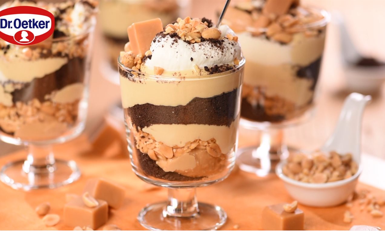 Deser DUET peanut butter-karmel